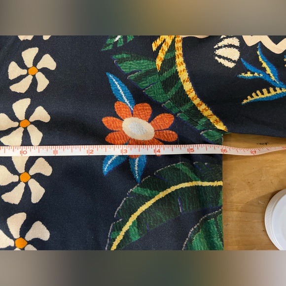 Anthropologie | Farm Rio Long-Sleeve Button-Front Midi Dress - Picture 8 of 8